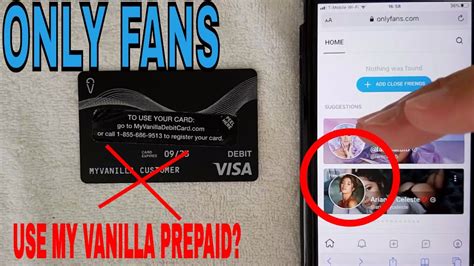 can you use prepaid cards on only fans|How to Pay for OnlyFans Discreetly in 2023 (Keep it Private)